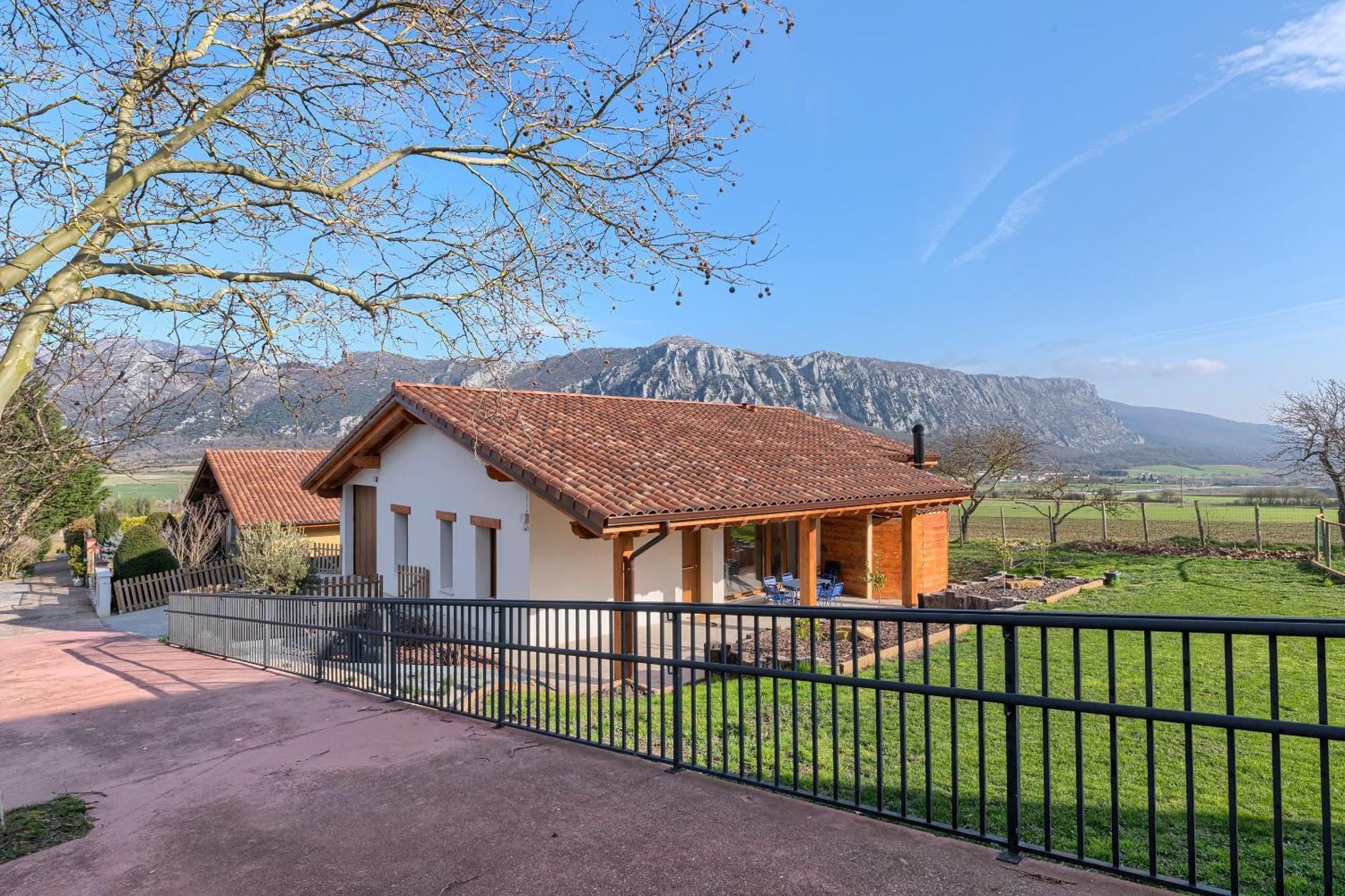 Vt Refugio De Paz En La Naturaleza Casa Espaciosa Para Familias Y Grupos Ibarguren Exterior foto